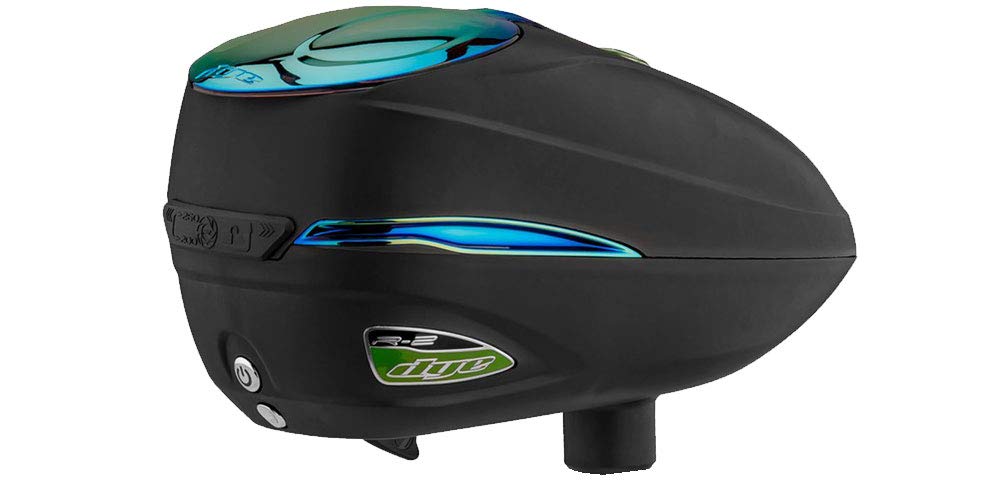 Dye R2 Electronic Paintball Loader - High Speed Paintball Hopper for Tournament Play | Perfect for Speedball & Woodsball Scenarios
