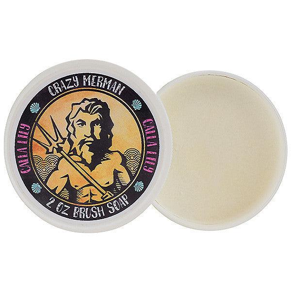Crazy Merman Makeup Brush Cleaner Soap - Calla Lily Scented - Deep Cleansing & Quick Drying for Professional & Home Makeup Brushes - Perfect for Salon, Travel & Daily Makeup Routine