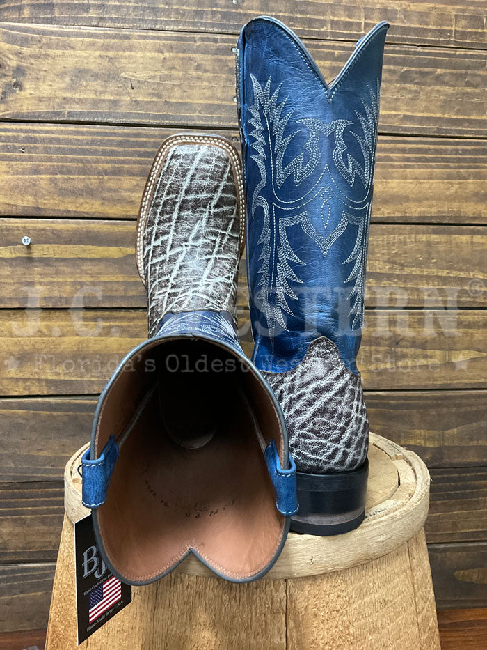 SIG803 96 Men's Black Jack Elephant Boots in Safari Ice Grey - Durable Hunting & Outdoor Work Boots for Hiking, Farming, and Ranch Work