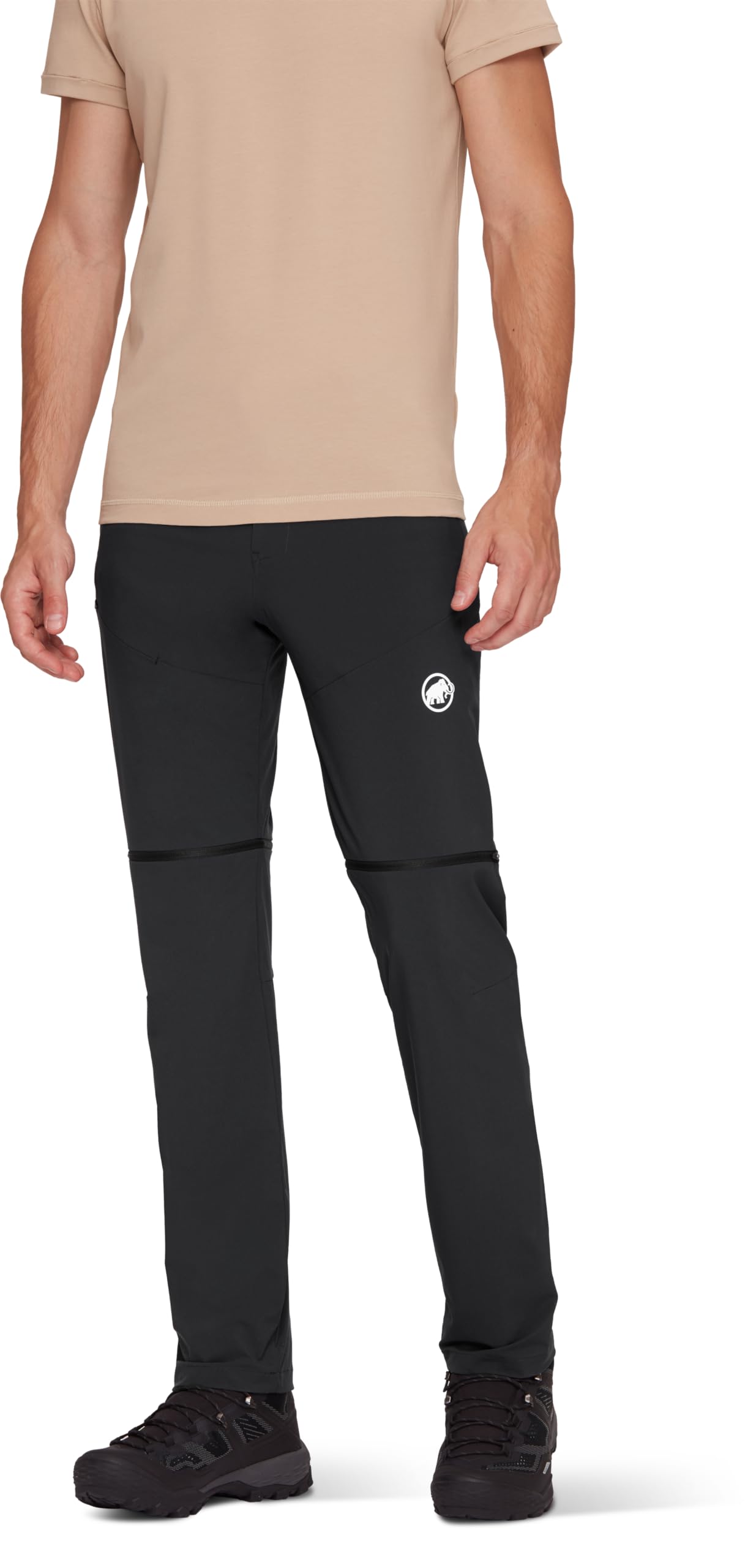 Mammut Men's Outdoor Pants with Zipper - Lightweight Hiking & Climbing Trousers for Adventure Travel & Mountain Trekking
