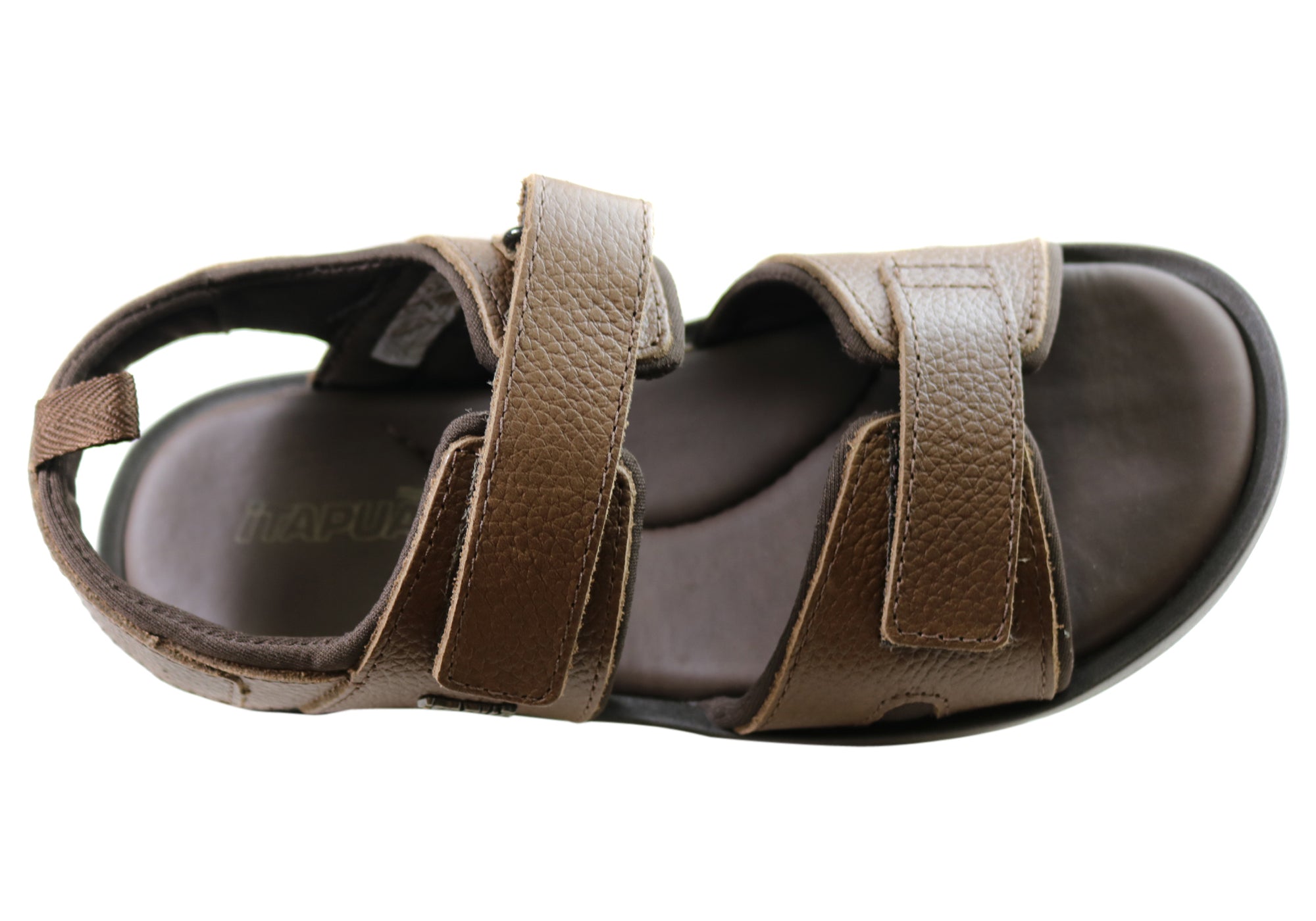 Premium Itapua Bob Men's Leather Sandals - Handmade in Brazil - Comfortable & Durable for Beach, Travel & Casual Wear