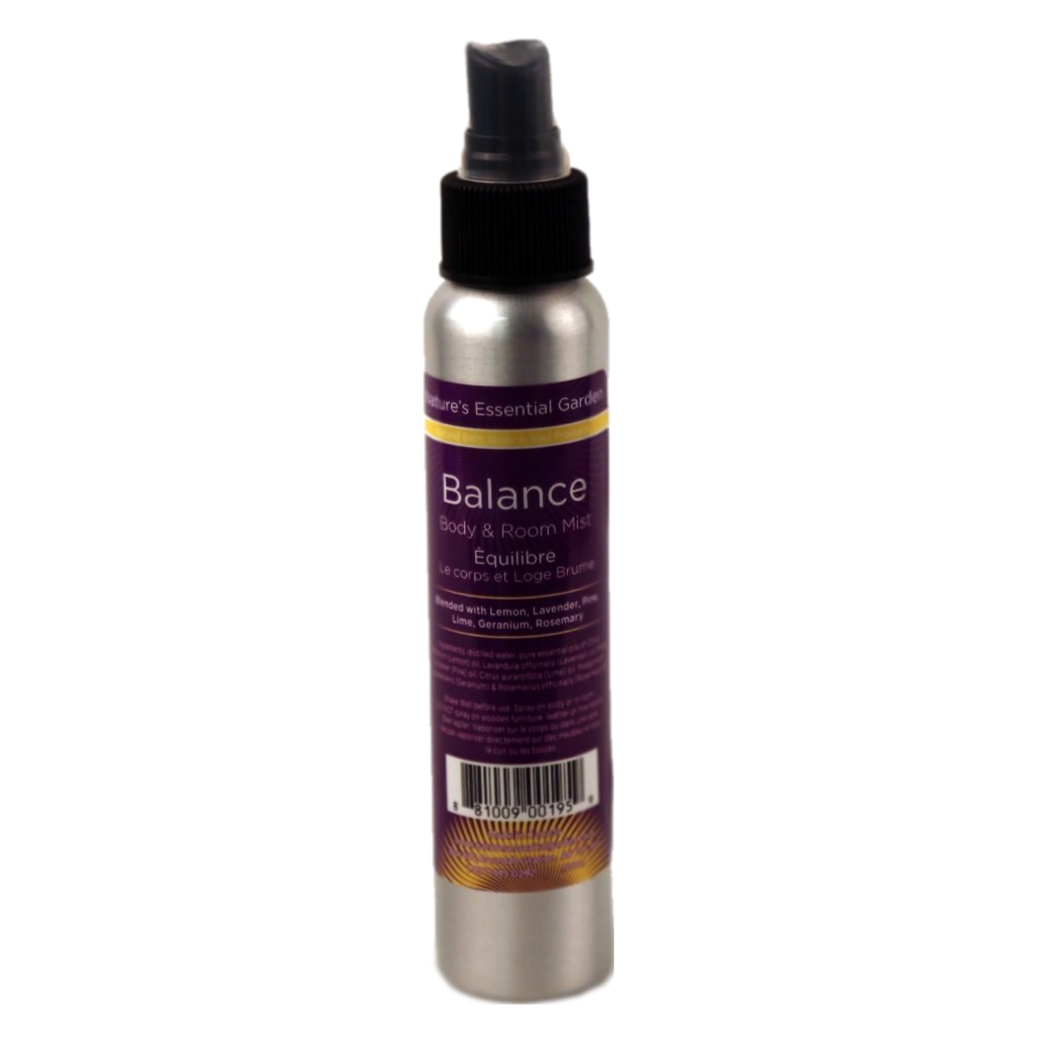 Balance Body & Room Spray - Natural Aromatherapy Mist for Relaxation & Stress Relief - Perfect for Home, Office & Travel Use