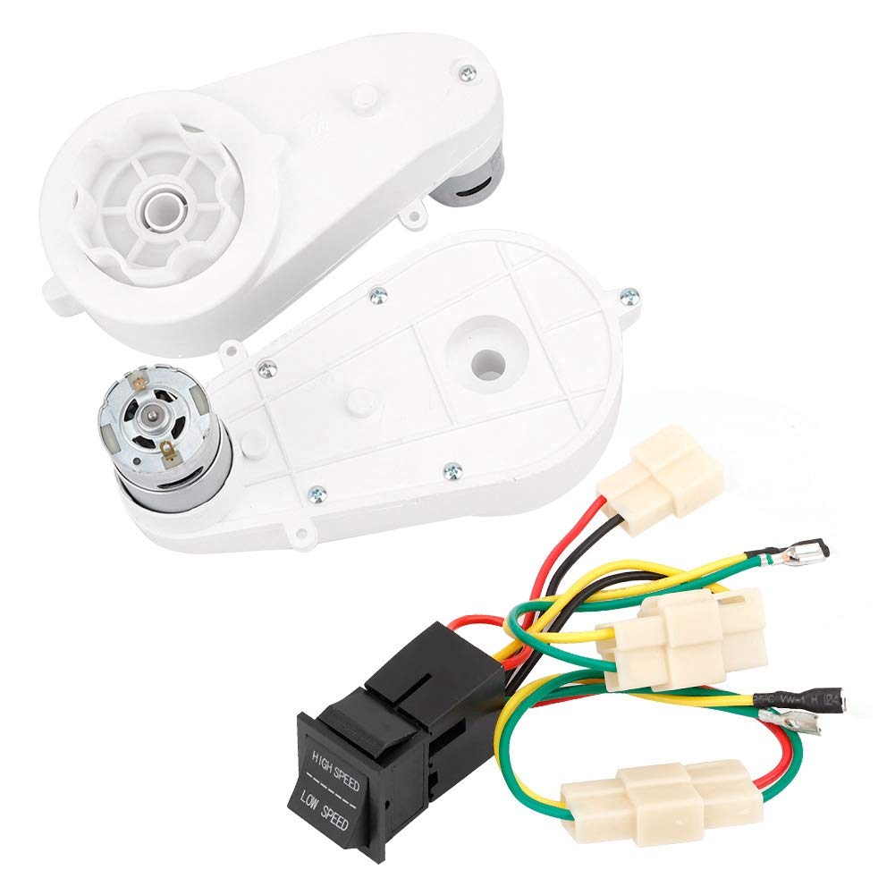 30000RPM 12V Electric Bike Gearbox Motor Kit - High Speed Children's Bicycle Gearbox with Motor Line - Perfect for Kids Electric Bikes, DIY Bike Upgrades & Youth Cycling Projects