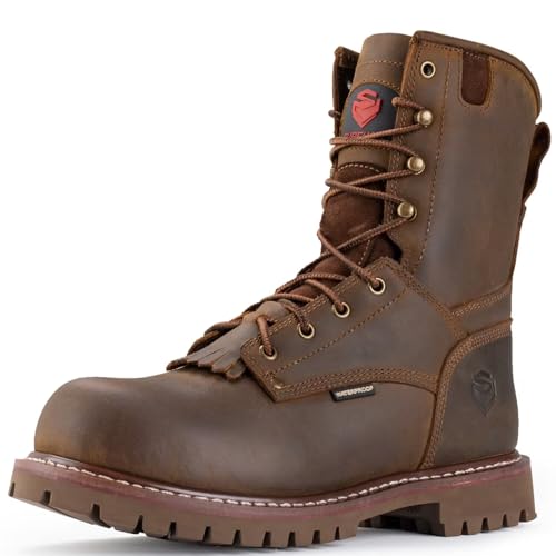Waterproof Steel Toe-brown