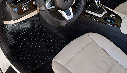 Custom Fit Vinyl Floor Mats for Audi Q7 2007-2015 - Waterproof & Durable Car Floor Liners - Perfect for All-Weather Protection & Easy Cleaning