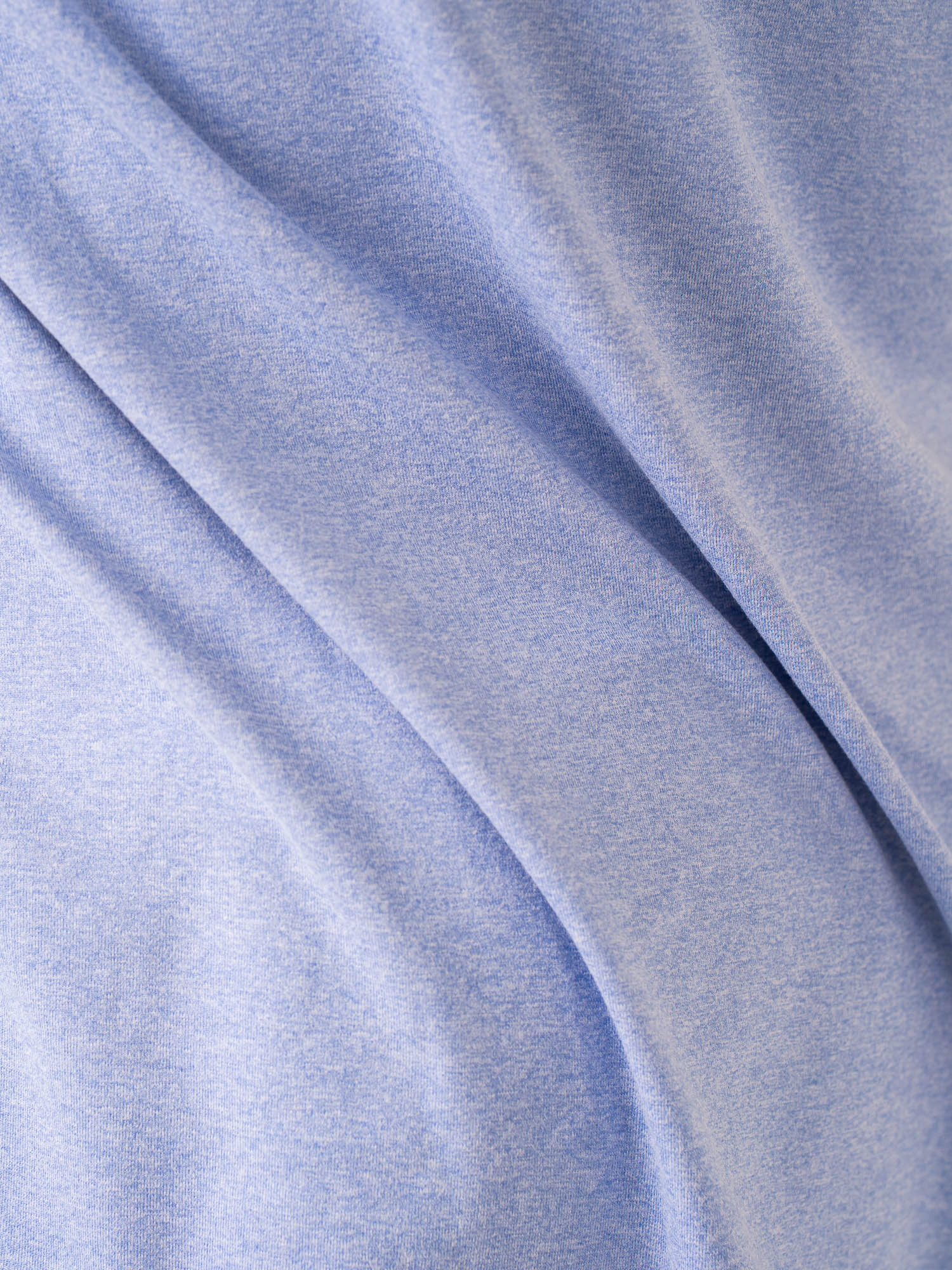 Soft Tech Oversized T-Shirt for Women - Comfortable Blue Marl Cotton Tee | Casual Wear, Lounge, Street Fashion