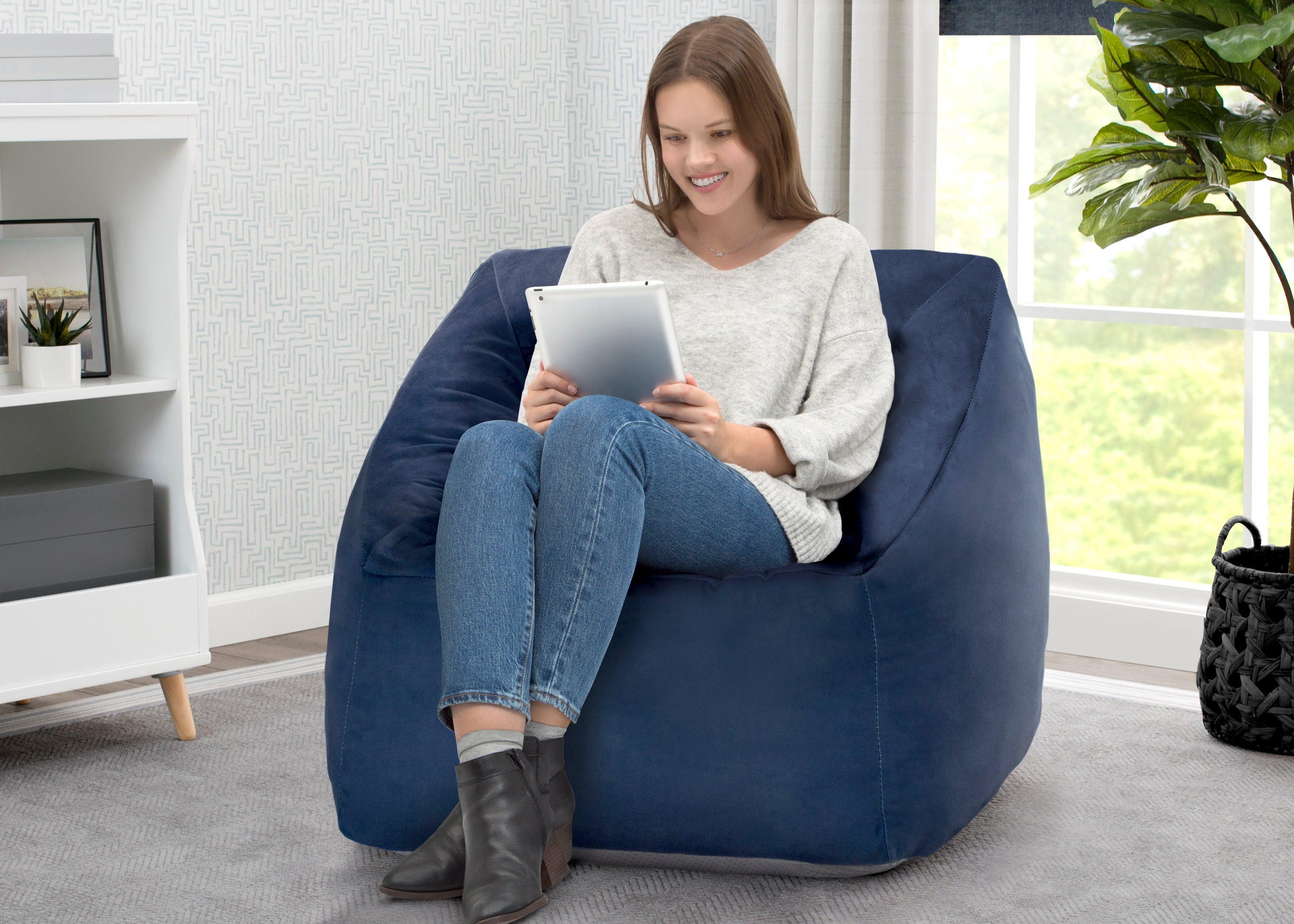Comfortable Cozee Cube Chair for Adults - Stylish and Durable Lounge Seat for Living Room, Bedroom, or Office - Perfect for Relaxing, Reading, or Gaming