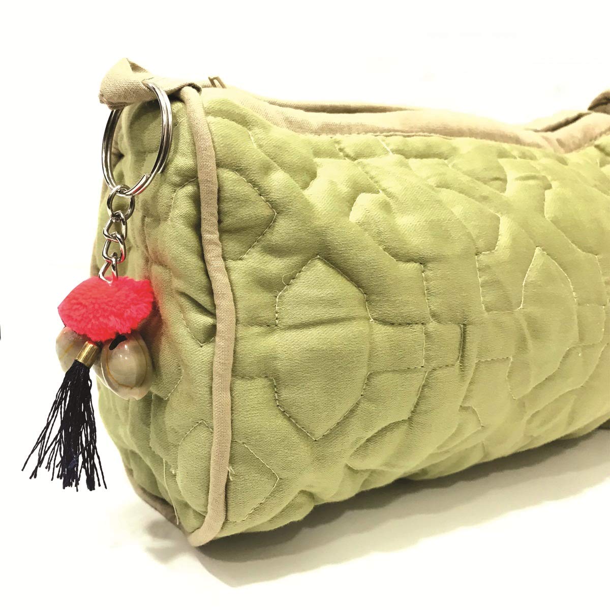Handmade Cotton Quilted Makeup Case & Jewelry Pouch - Travel Organizer Bag for Cosmetics, Accessories | Perfect for Travel, Daily Use & Gift Giving