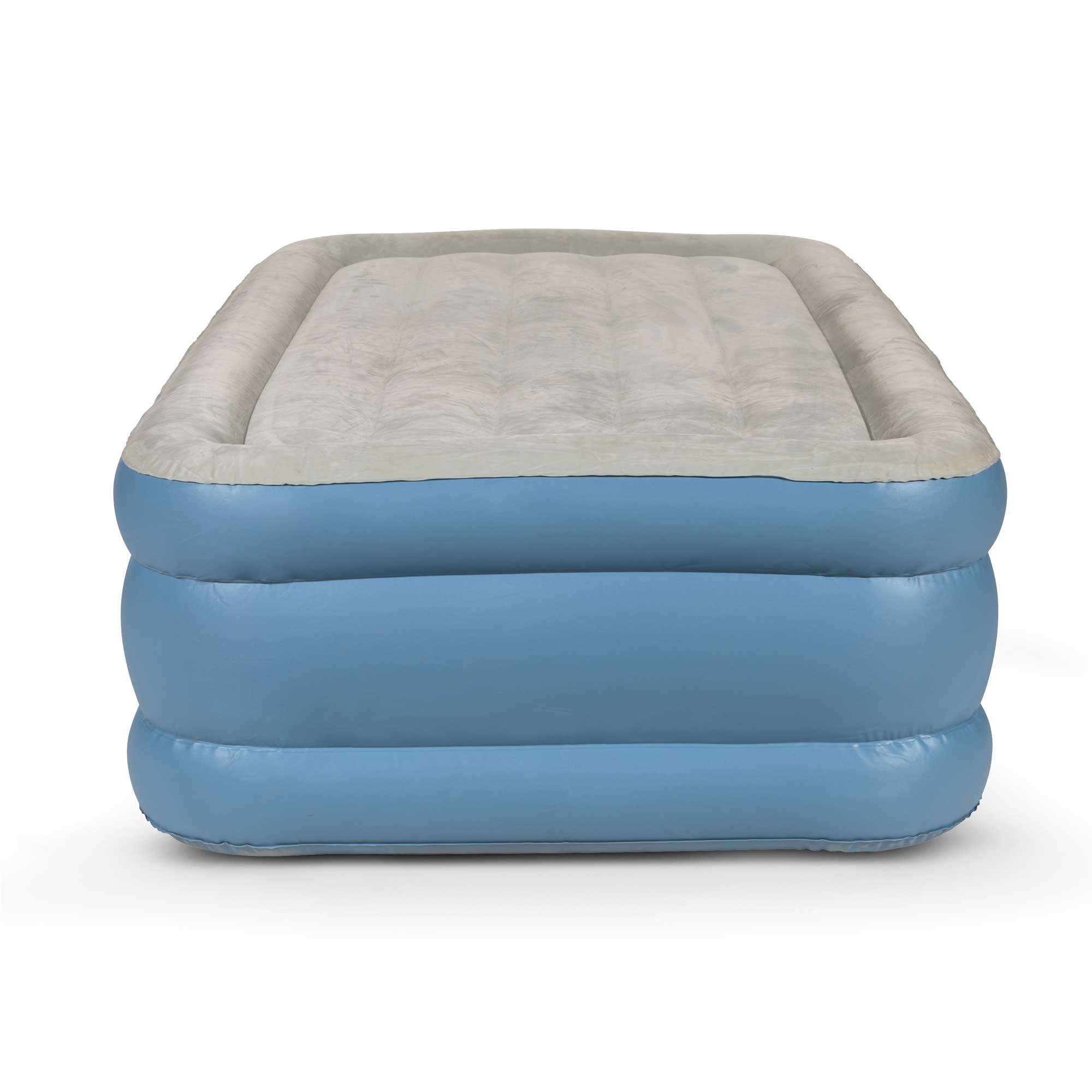 Inflatable Air Mattress with Built-in Electric Pump - Single High Raised Air Bed for Camping & Guest Use, Includes Carry Bag (Model DL146) - Perfect for Outdoor Adventures & Home Sleepovers