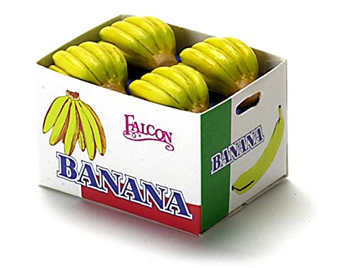 Miniature Dollhouse Bananas - Realistic Fruit Decor for Mini Scenes