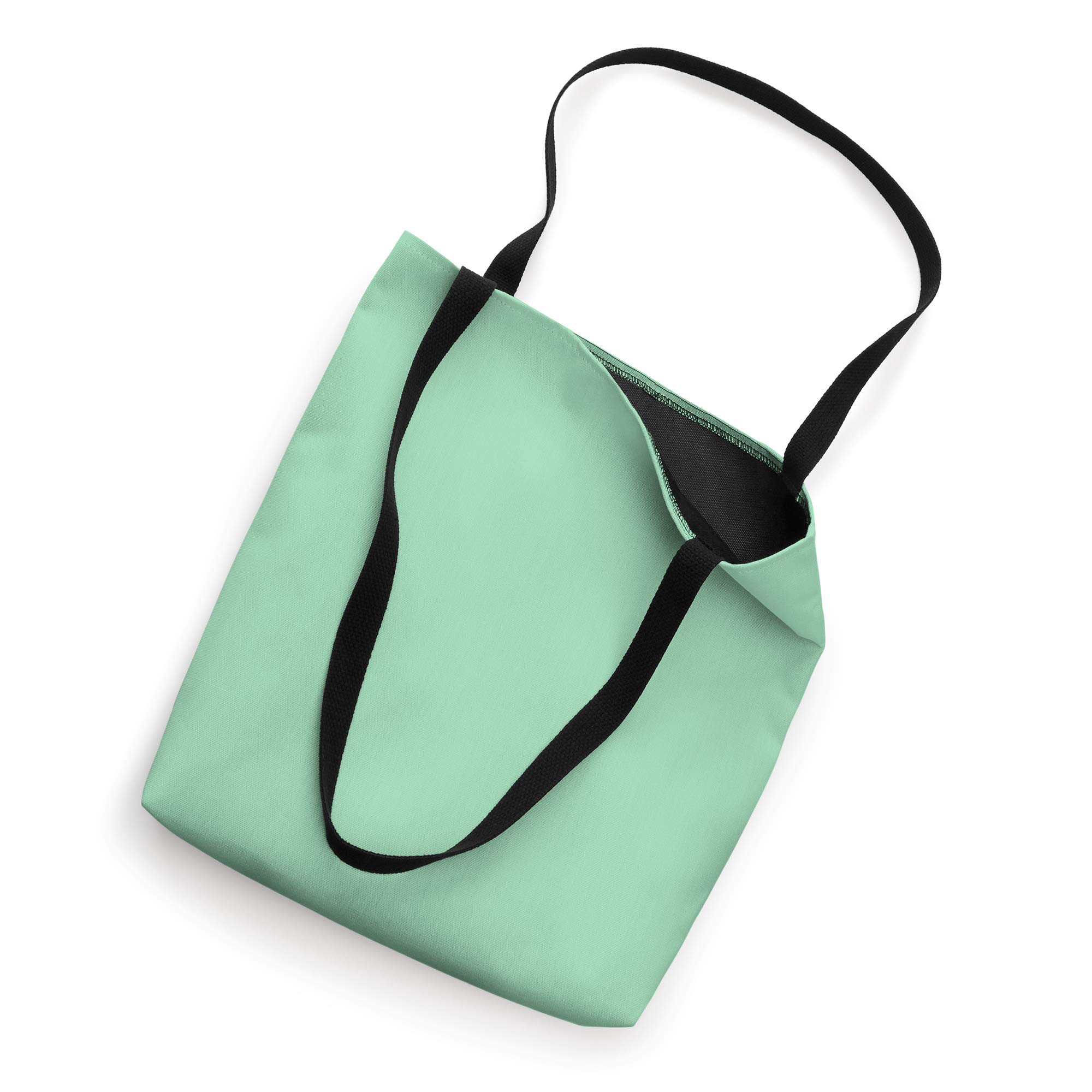 Stylish Mint Green Tote Bag for Women - Large Eco-Friendly Canvas Shopper - Perfect for Work, Beach & Grocery Shopping
