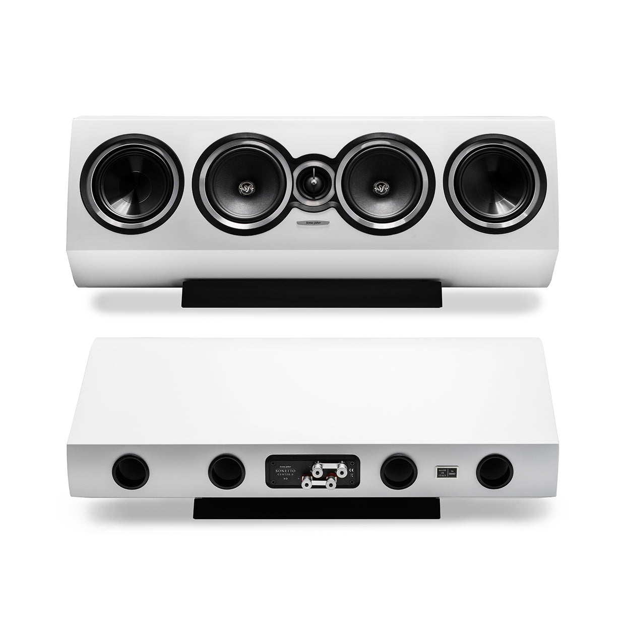 Sonus Faber Sonetto Center CII Premium Channel Speaker - High-Quality Home Theater Sound for Movies & Music