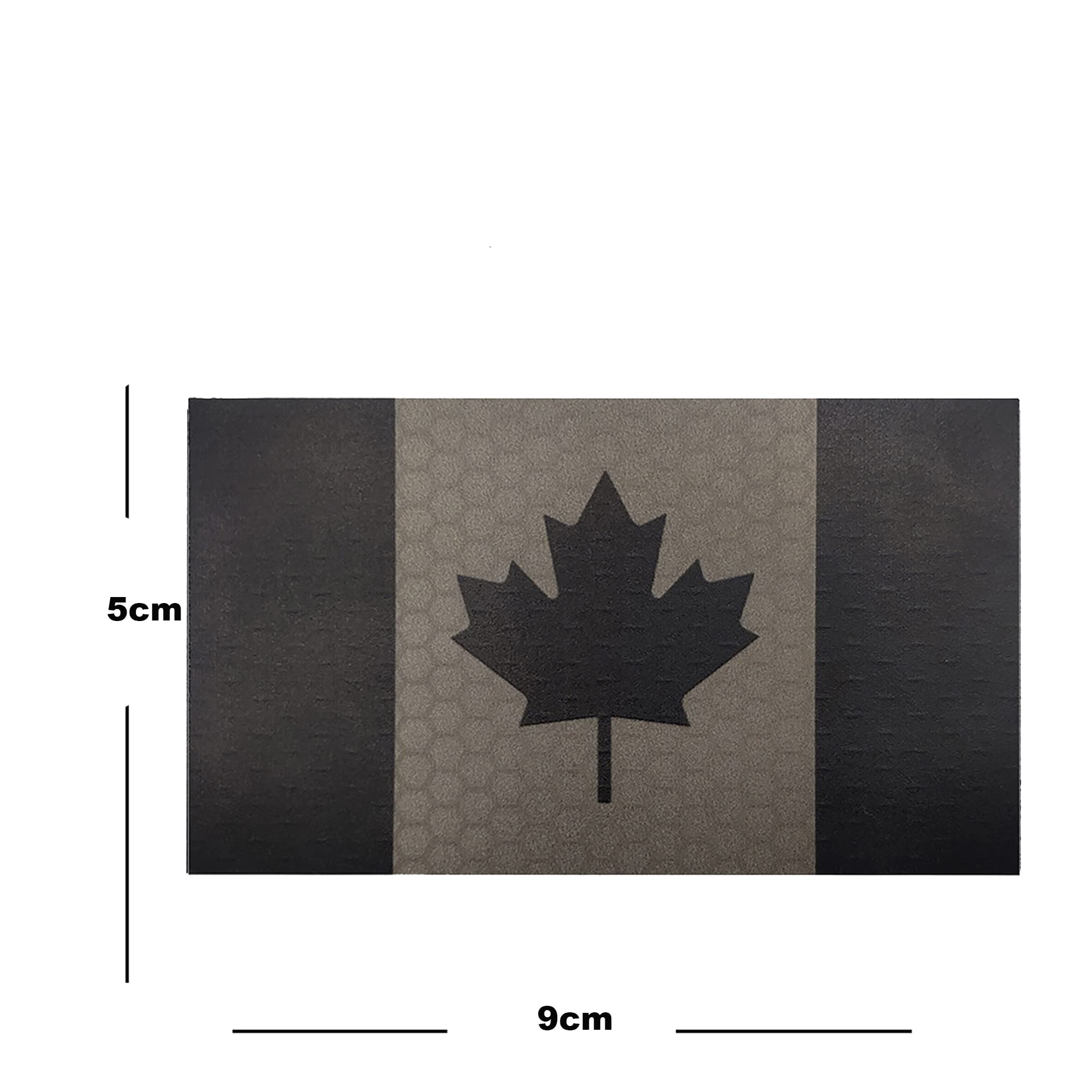 Tactical Infrared Reflective Canada Flag Patches - Military Emblem Badges for Uniforms, Backpacks & Outdoor Gear | Durable Canadian Flags Patch for Military, Police & Outdoor Enthusiasts