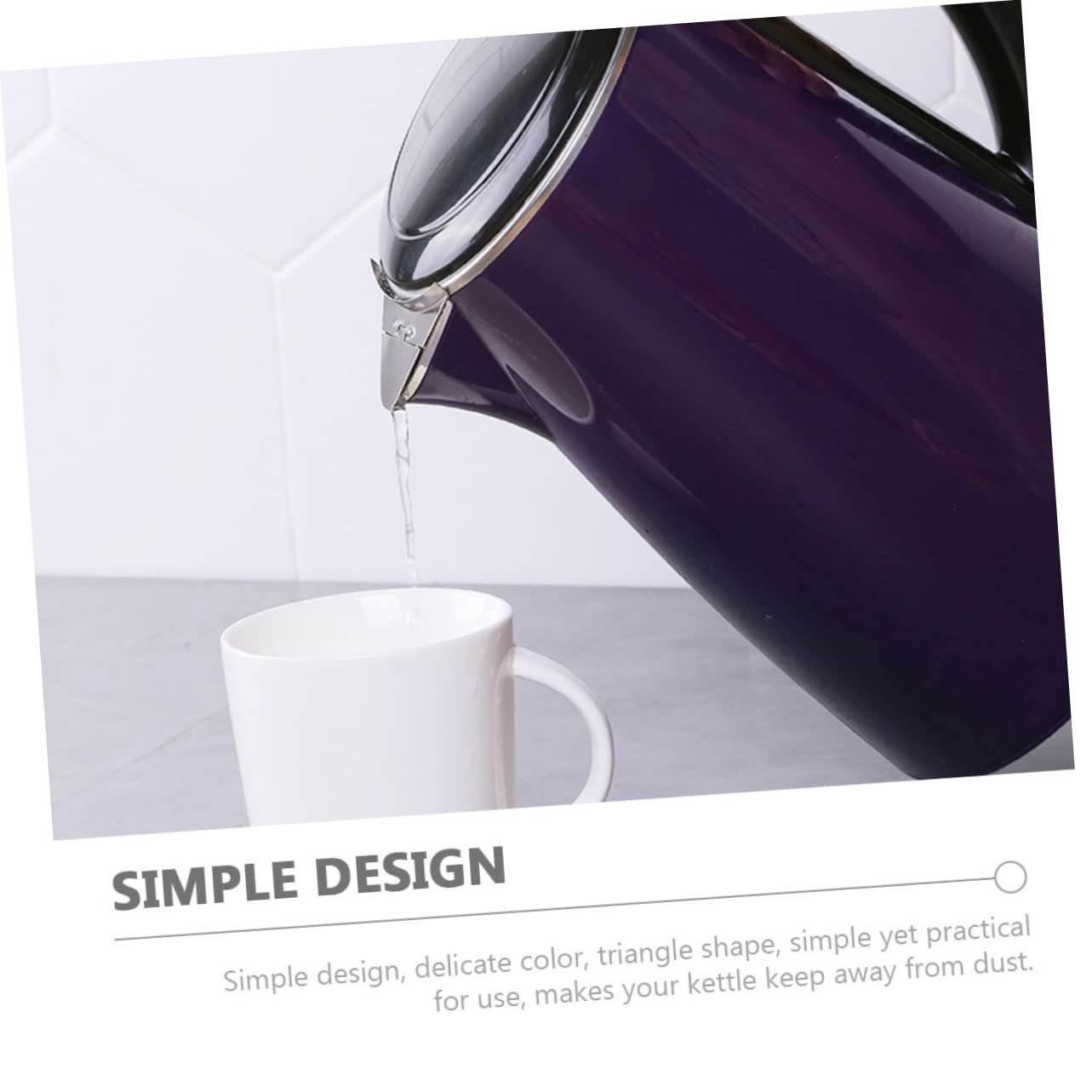 3pcs Leakproof Kettle Dust Cover - Electric Kettle Spout Cover & Tea Kettle Lid - Heat Resistant Blender Dust Protector for Kitchen Appliances - Perfect for Tea Kettles, Coffee Makers & Hot Water Dispensers