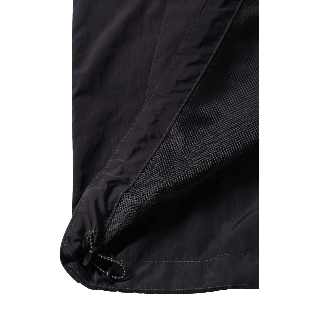 GRAMICCI x ANDWANDER Patchwork Wind Tee - Black | Lightweight Outdoor Windbreaker for Hiking & Urban Exploration