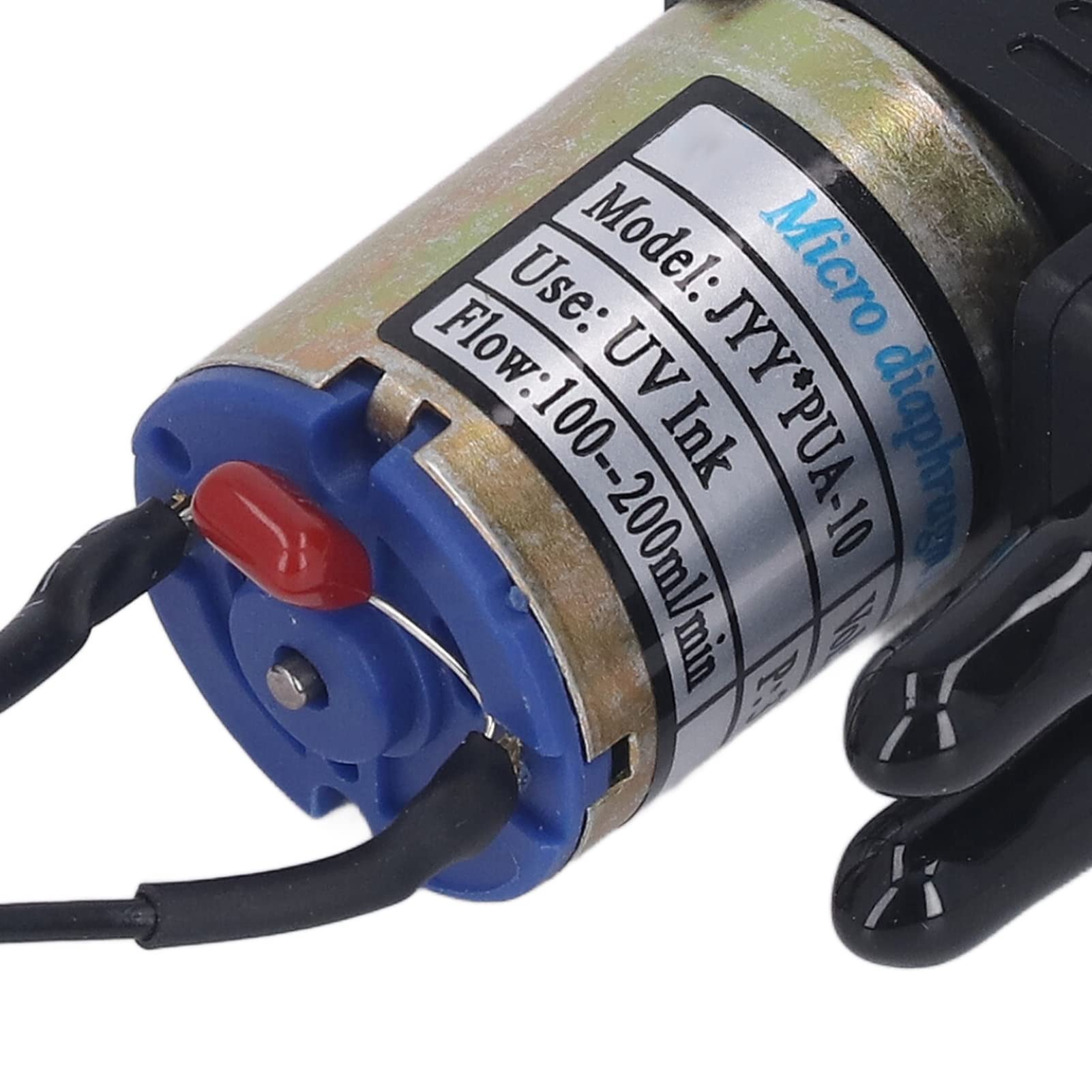 24V 3W Mini Ink Pump with Fast Heat Dissipation - Plastic Inkjet Printer Pump Replacement Accessory for Epson, HP, Canon Printers - Perfect for Home Office Printing & Continuous Ink Supply Systems