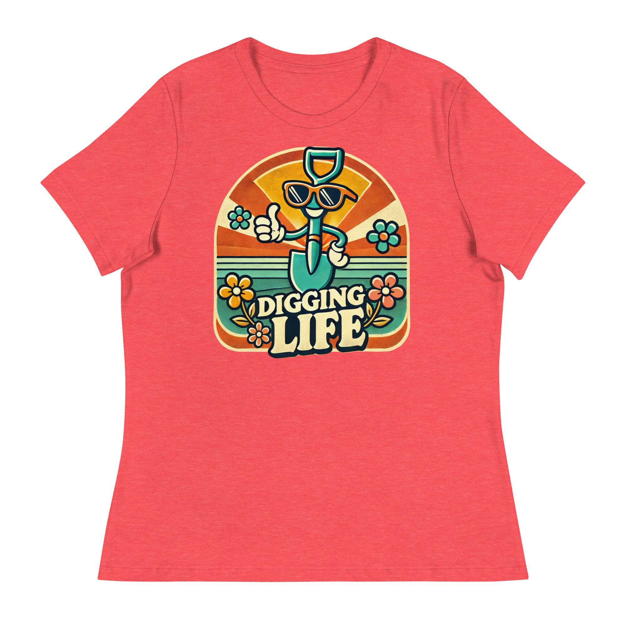 Digging Life Graphic T-Shirt for Men & Women - Comfortable Cotton Tee for Casual Wear, Outdoor Activities & Everyday Style
