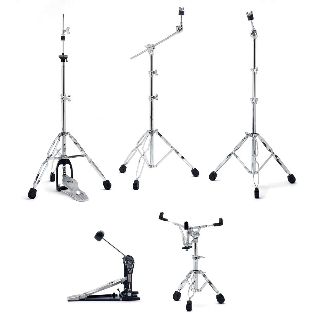 Gibraltar 5700 Drum Hardware Package - Complete Drum Set Mounting Kit for Professional Drummers | Perfect for Live Performances, Studio Recording & Practice Sessions