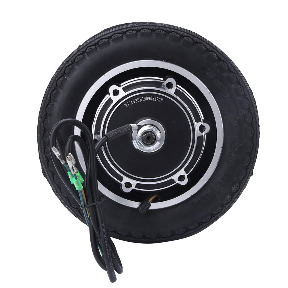 350W 10 Inch Brushless Hub Motor - Aluminum Alloy Gearless Scooter Wheel Replacement for E-Bike & Electric Scooter - Perfect for Commuting, Urban Travel & Last-Mile Delivery