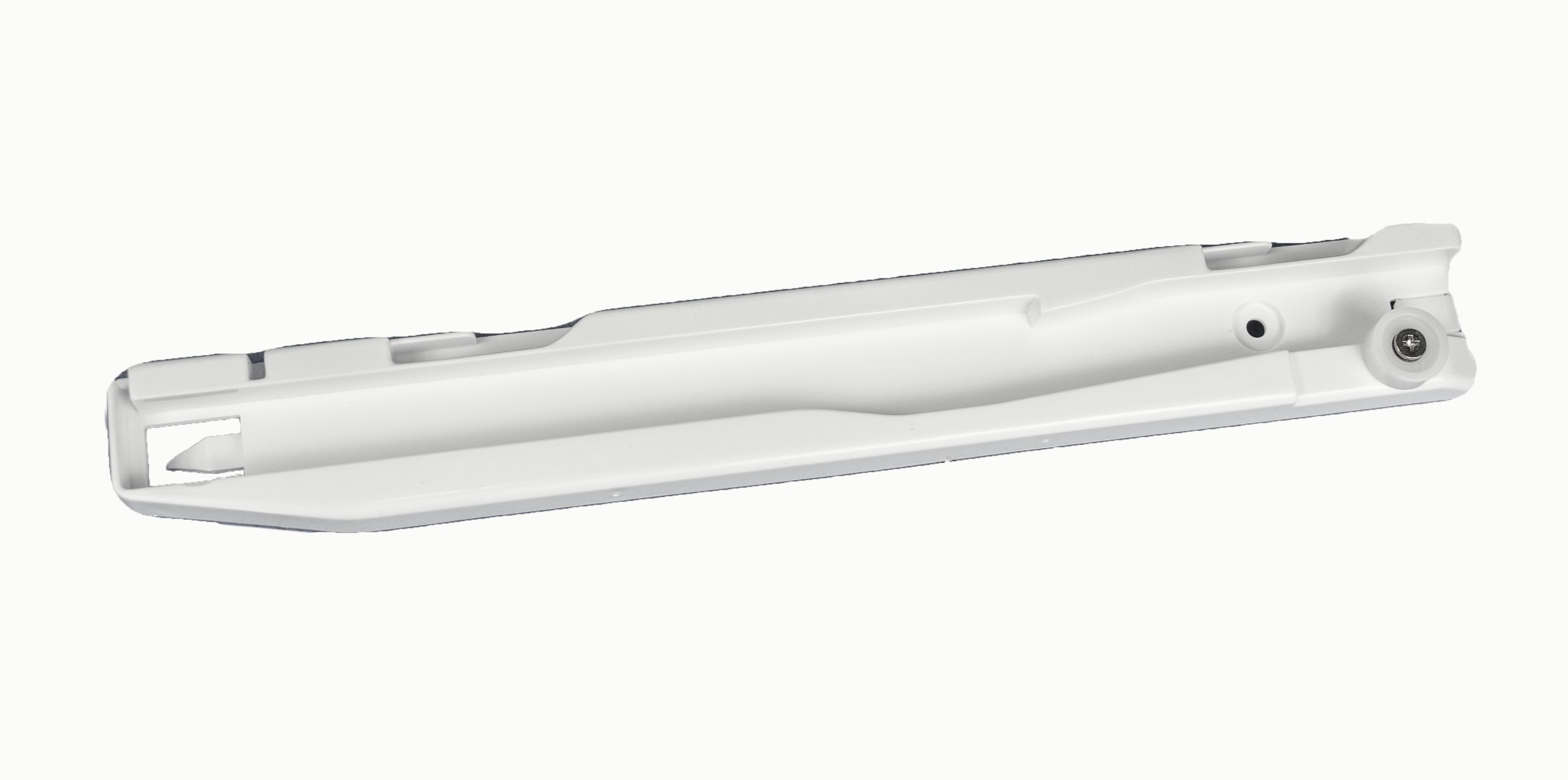 LG 4975JA1021A Refrigerator Bottom Drawer Guide Rail - Right Side Replacement Part for LG Fridges | White Plastic Vegetable Crisper Track | Perfect for LG French Door & Side-by-Side Refrigerators