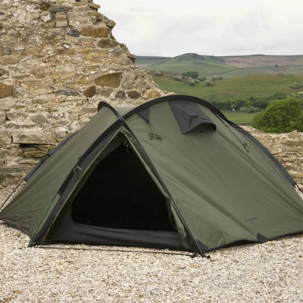 Snugpak The Bunker Tent - Lightweight 4 Season Camping Tent for Hiking, Backpacking & Outdoor Adventures | Waterproof & Windproof Shelter for Extreme Weather Conditions