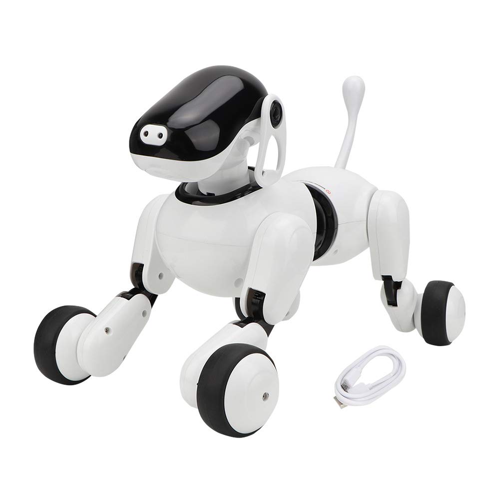Smart Interactive Robot Dog Toy for Kids - Voice Control, Durable Anti-Impact Plastic, Multifunctional with Standby Mode - Perfect for Home Play, STEM Learning & Birthday Gifts