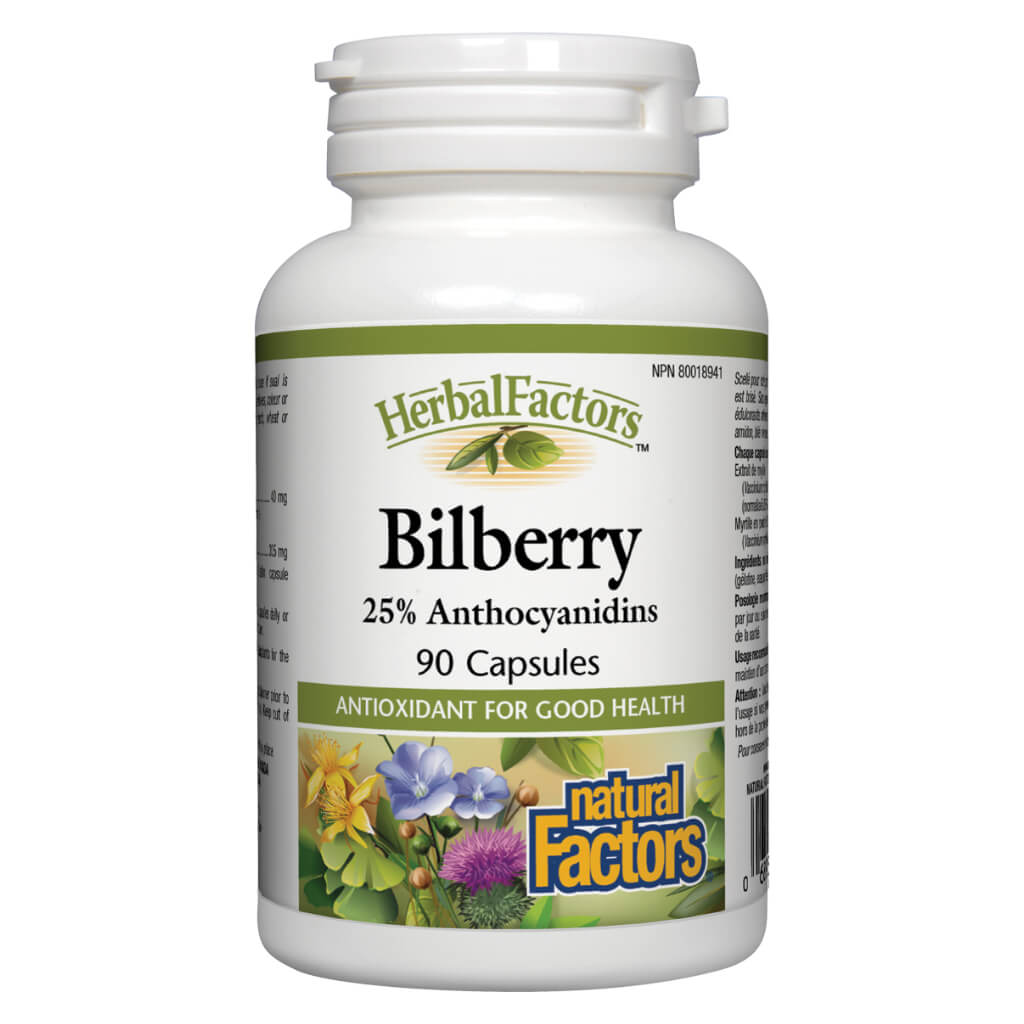 Bilberry Extract 40 mg Capsules - Premium Eye Health Supplement for Vision Support & Antioxidant Benefits | Perfect for Night Vision, Digital Eye Strain & Overall Eye Care