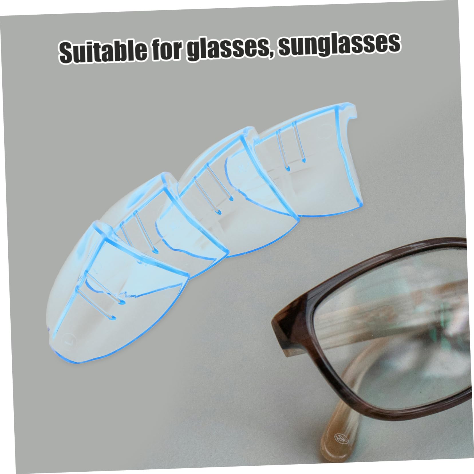 Beavorty 6 Pairs Glasses Side Protectors - Anti-Slip Temple Tips for Eyeglasses & Sunglasses | Secure Fit for Sports, Reading & Outdoor Activities