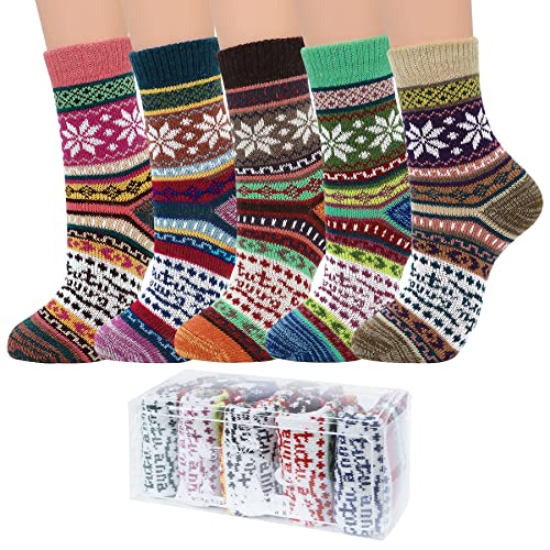 Box5 Pairs Snowflake
