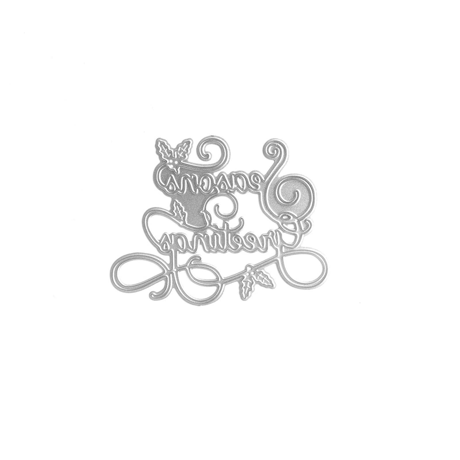 Christmas Mistletoe Metal Cutting Dies for DIY Scrapbooking & Card-Making | Home Decor & Gifts