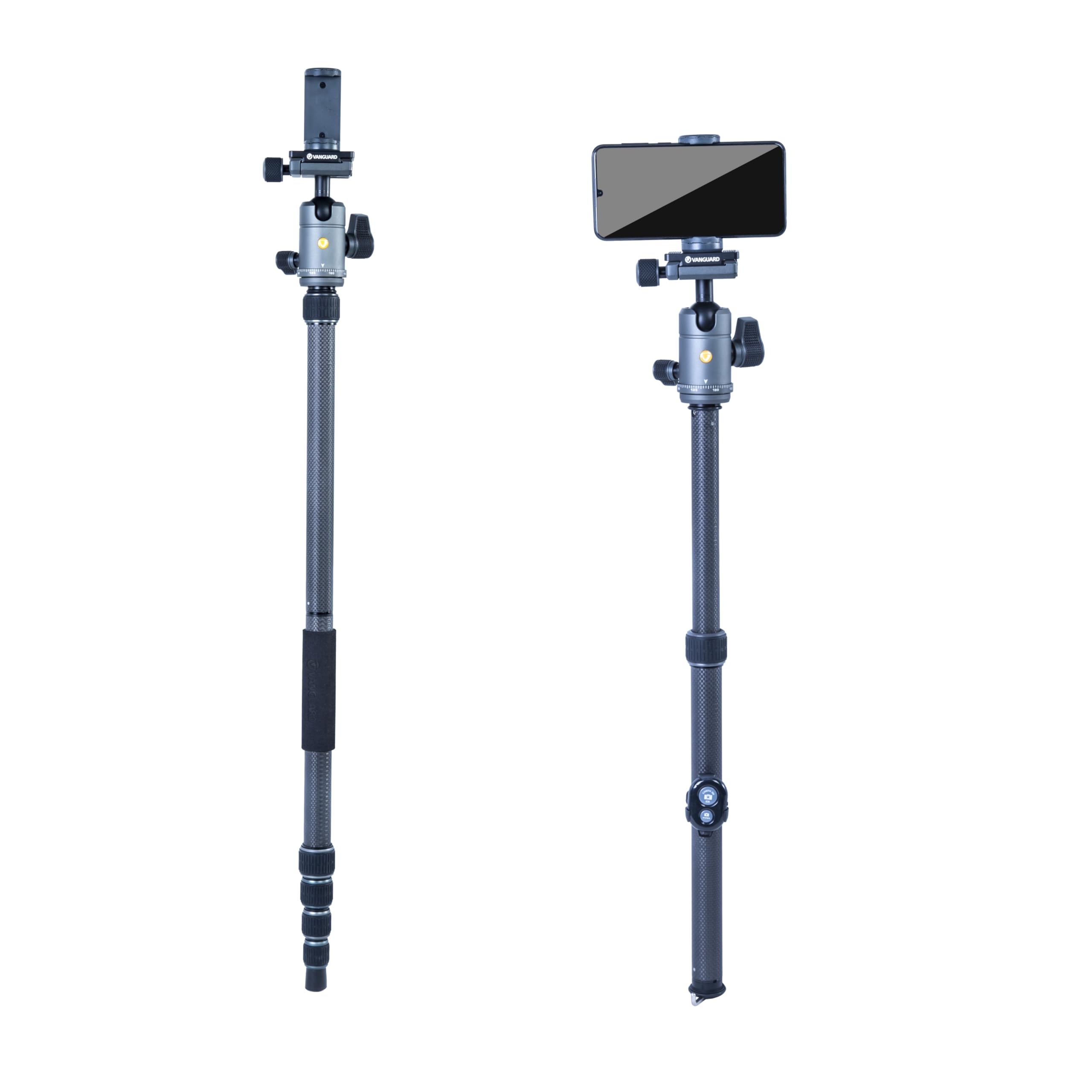 Vanguard VEO 3GO 204AB 20mm Aluminum Travel Tripod - Lightweight Compact Camera Tripod for Travel Photography, Vlogging & Outdoor Adventures