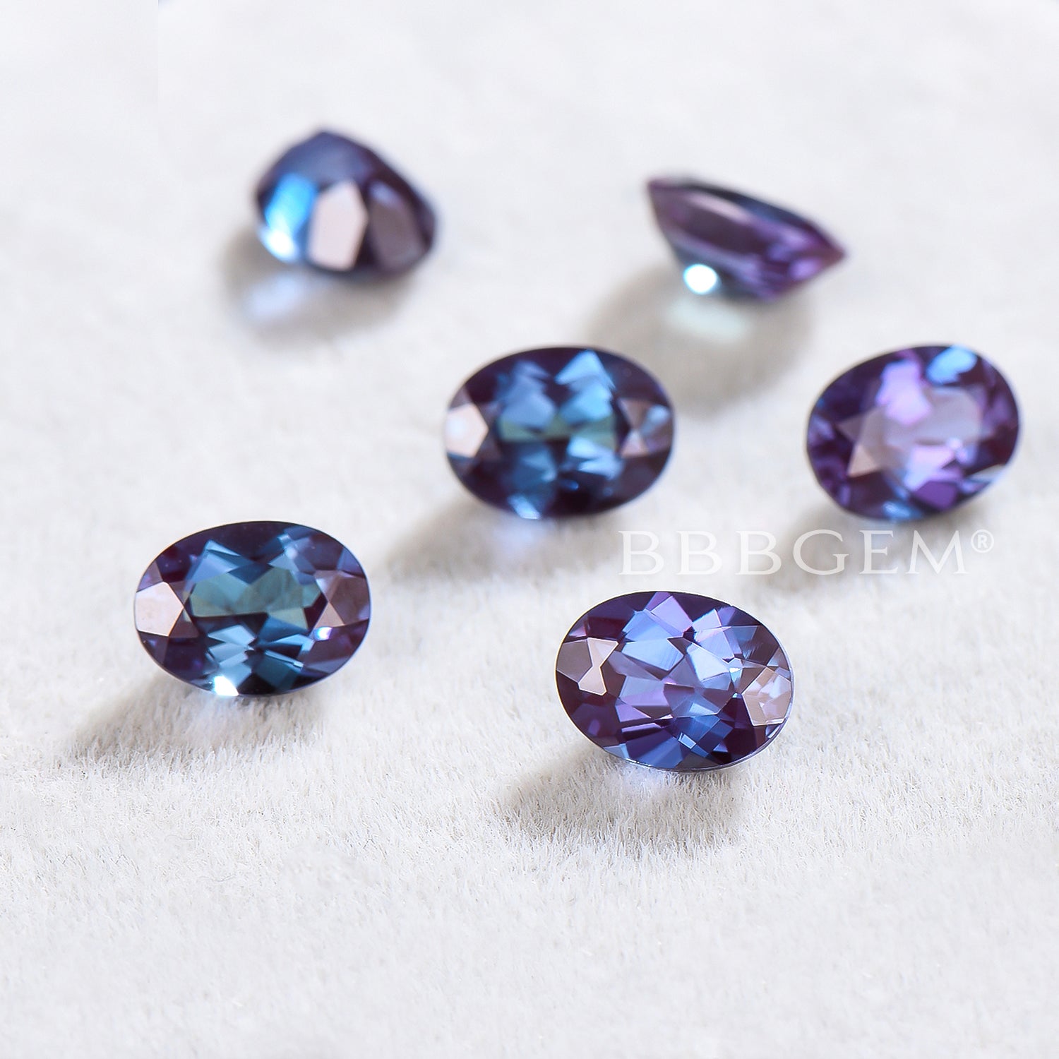 Natural Oval Cut Alexandrite Loose Gemstone | Color Changing Faceted Stone for Jewelry Making, Engagement Rings & Unique Gifts