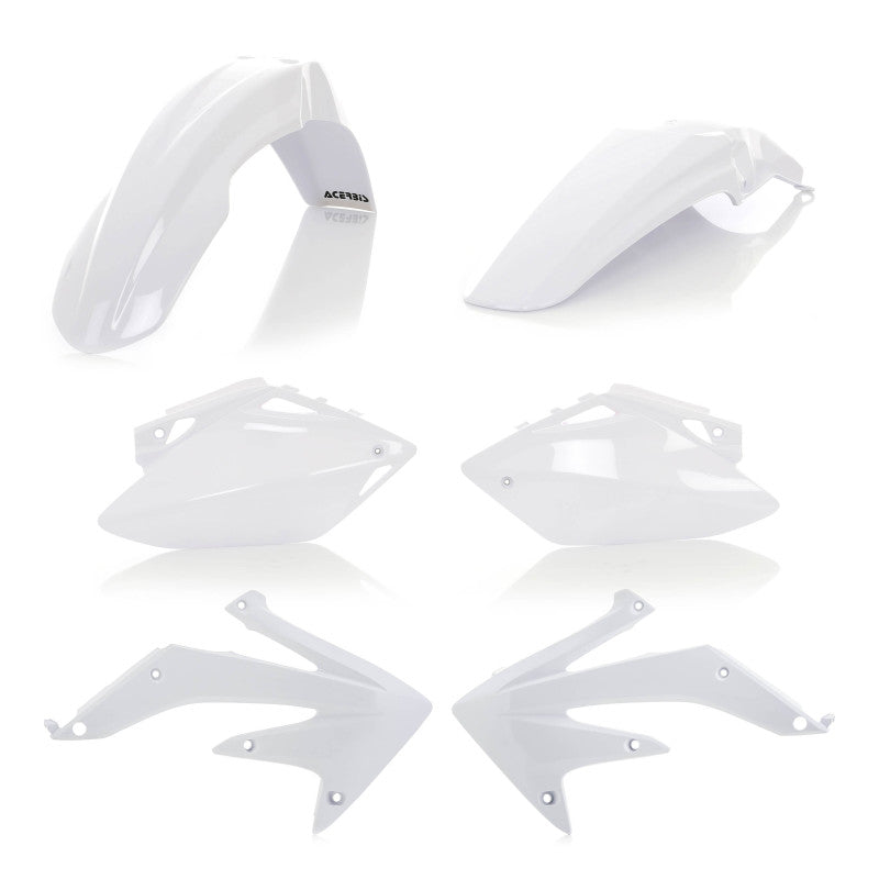 Acerbis 07-08 Honda CRF450R White Plastic Kit - Durable Replacement Body Panels for Off-Road Motorcycle Racing & Trail Riding
