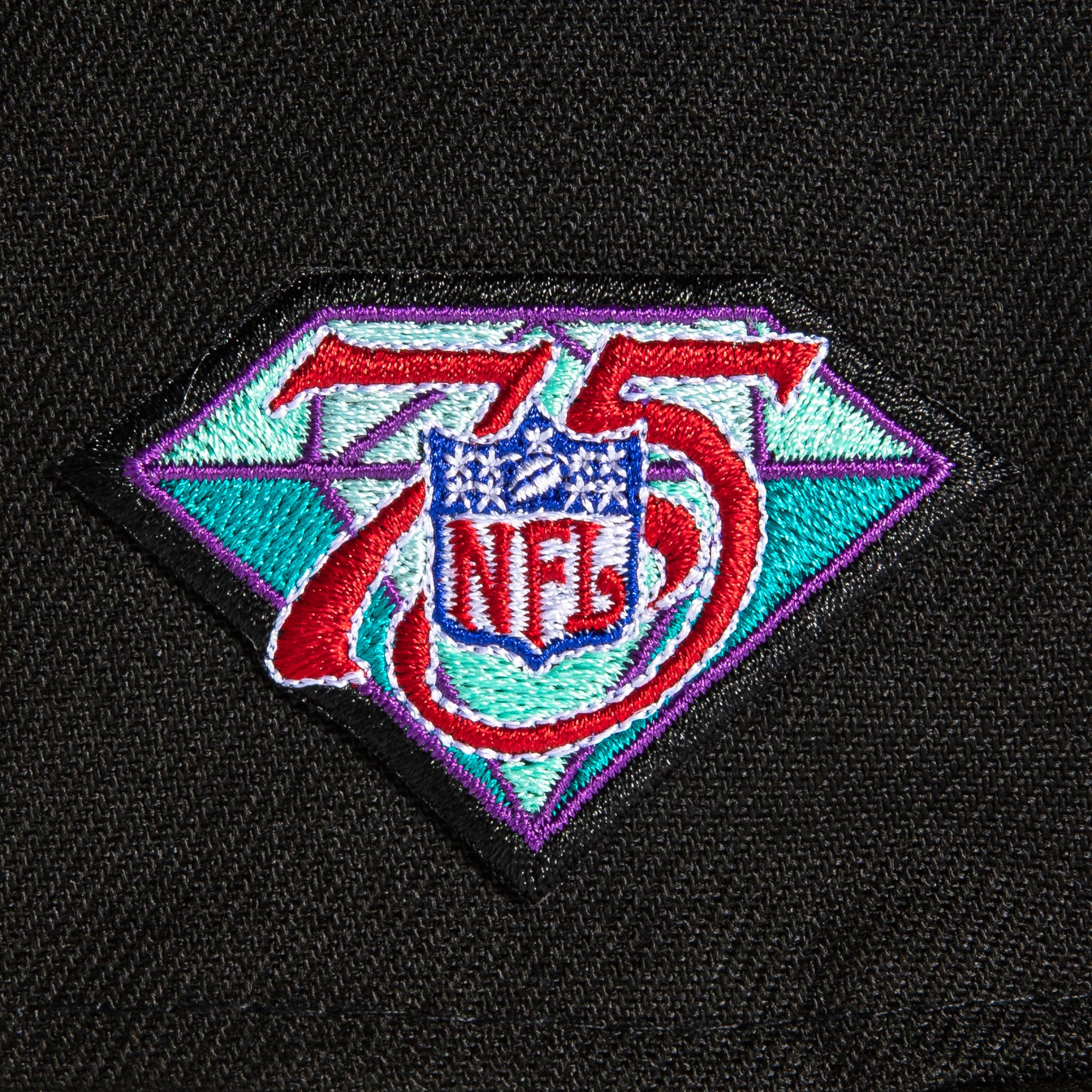 New Era 9Fifty Cleveland Browns 75th Anniversary Patch Snapback Hat - Black & White - Official NFL Licensed Cap for Men & Women - Perfect for Game Day, Sports Events & Fan Collections