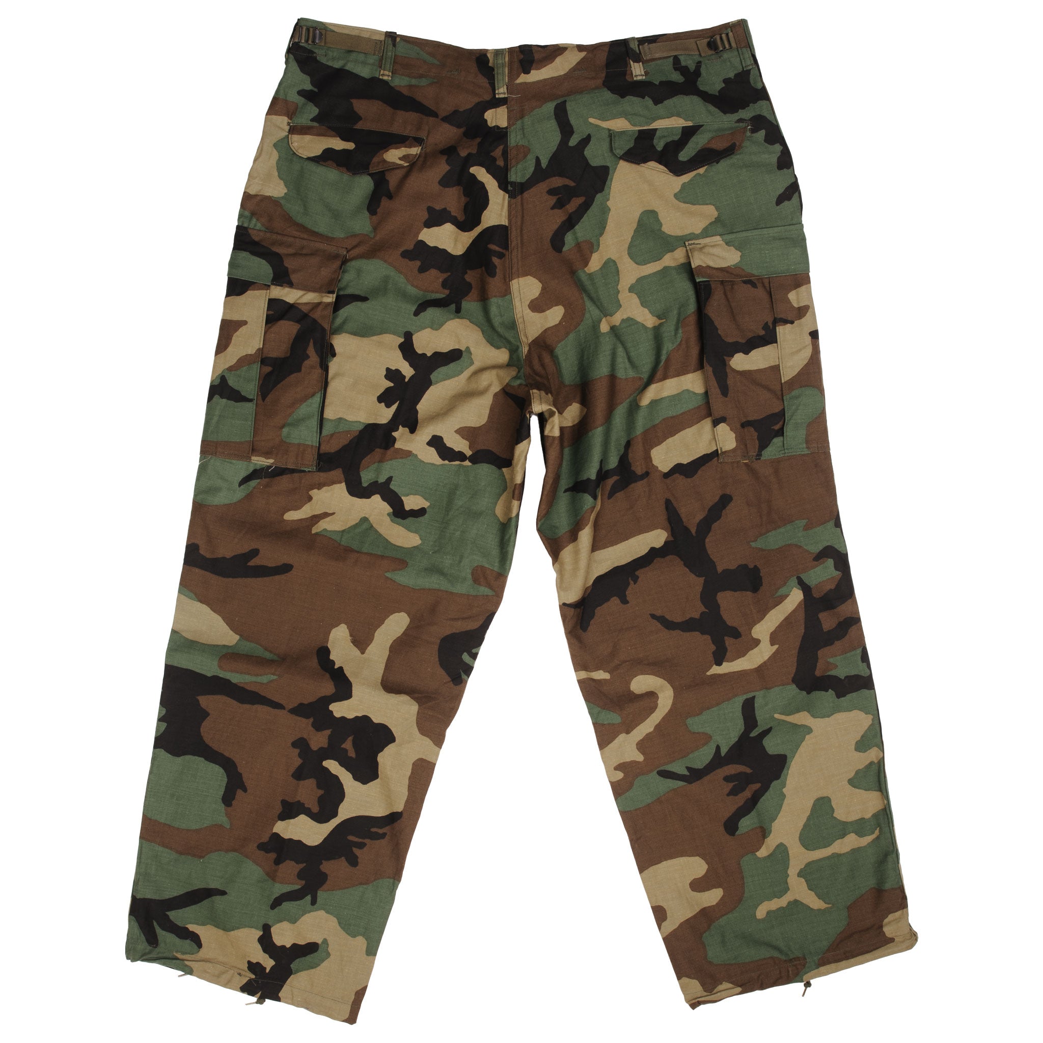 Vintage US Army M65 Woodland Camo Pants - Deadstock 1985 XL Regular | Military Surplus Trousers for Outdoor Hunting & Tactical Use