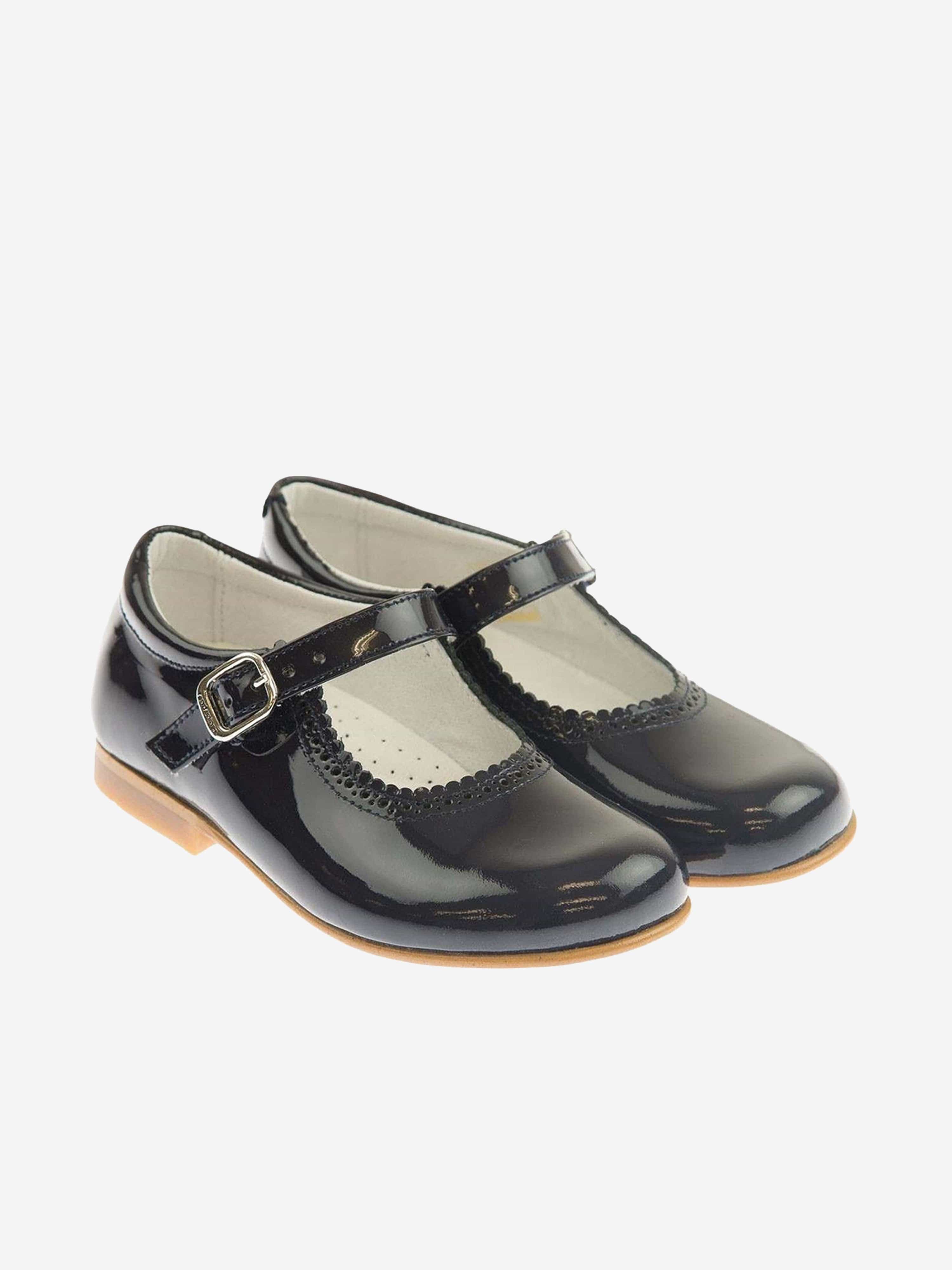 Andanines Girls Patent Leather Mary Jane Shoes - Shiny & Comfortable Dress Shoes for Toddler, Kids & Teens - Perfect for School, Parties & Special Occasions