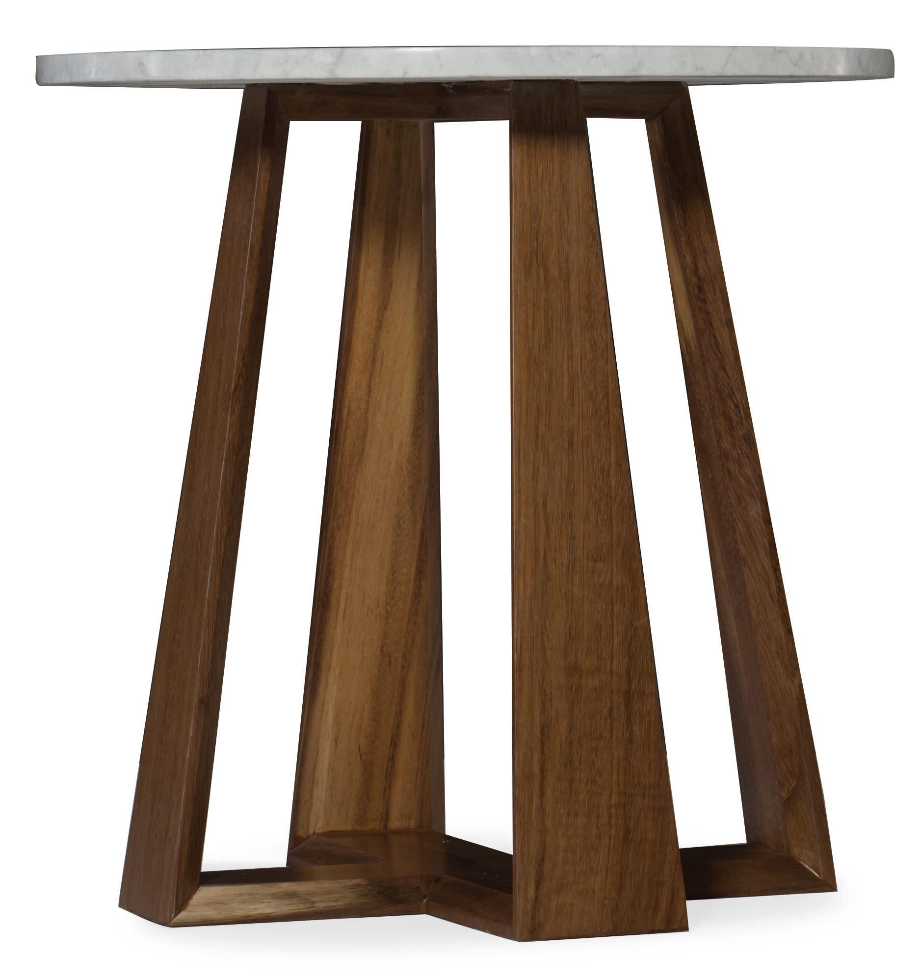 Hooker Furniture Melange Luca End Table - Stylish Accent Table for Living Room, Bedroom, or Office - Perfect for Holding Lamps, Books, and Decor