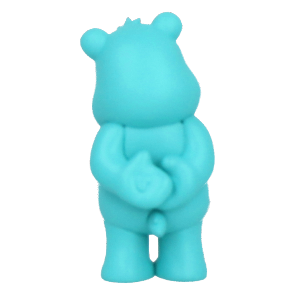 Wish Bear Figurine UDF Les Bisounours - Cute Collectible Plush Toy for Kids & Disney Fans | Perfect for Birthday Gifts, Room Decor, and The Smurfs Merchandise Collection