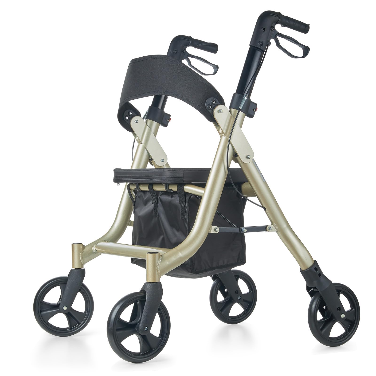 **Foldable Bariatric Rollator Walker for Seniors & Adults - 8