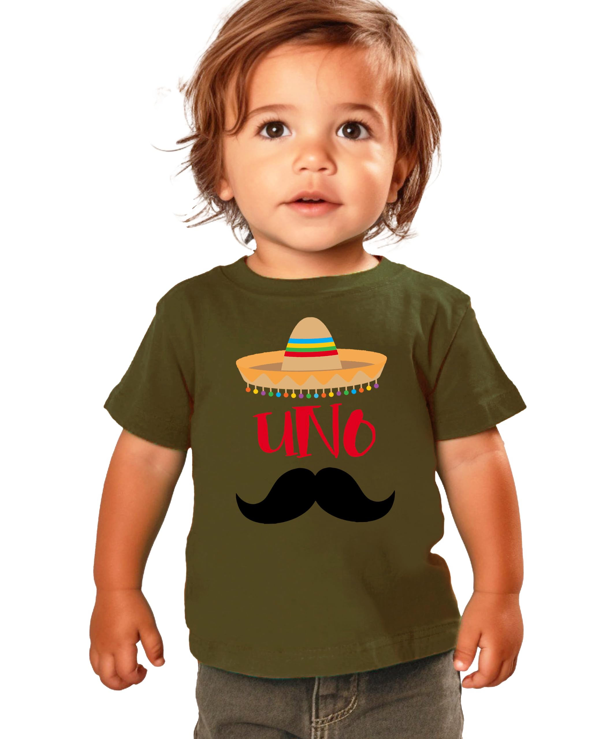 1st Birthday Uno Shirt - Fiesta Themed Sombrero & Mustache Outfit for Baby Boys | Perfect for First Birthday Parties, Photo Shoots & Celebrations