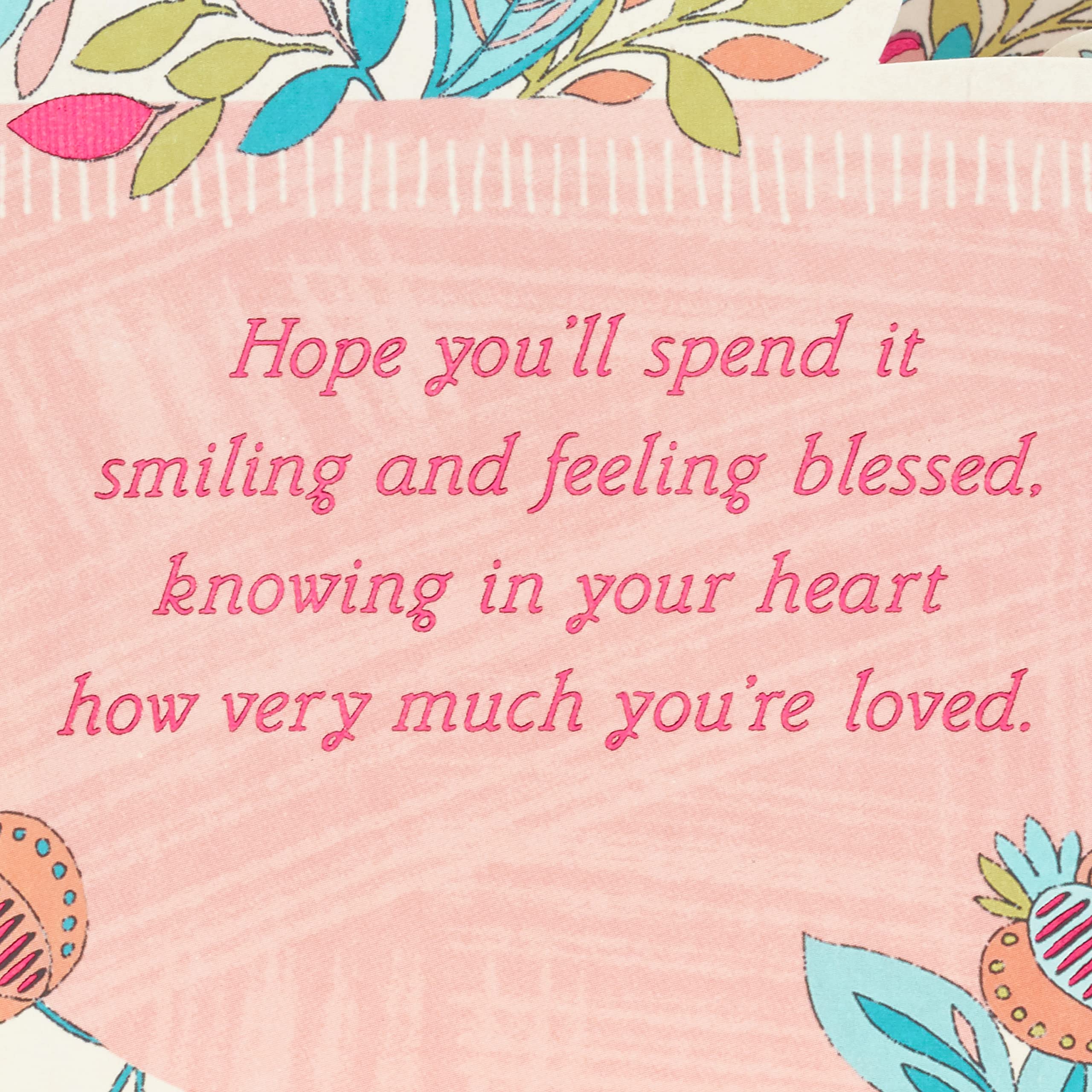 Hallmark Mahogany Mother's Day Pop-Up Greeting Card with Floral Design - Perfect Gift for Mom, Birthday, Anniversary & Special Occasions