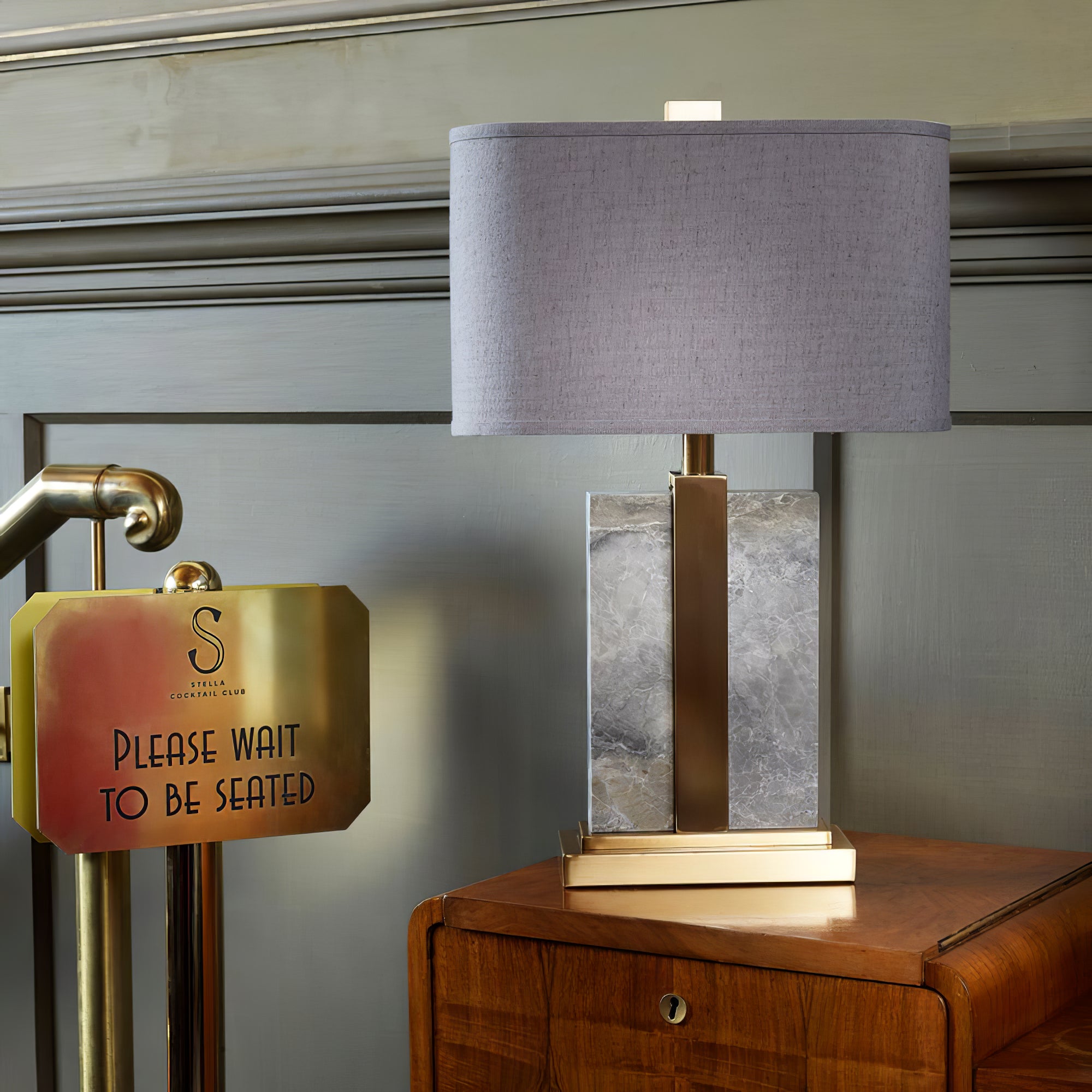 Charleston Table Lamp - Modern LED Desk Lamp with Adjustable Brightness & Color Temperature for Home Office, Bedroom, and Living Room