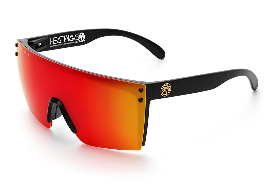 Heat Wave Visual Laser Z87 Safety Sunglasses - UV Protection, ANSI Certified for Work, Sports & Outdoor Activities