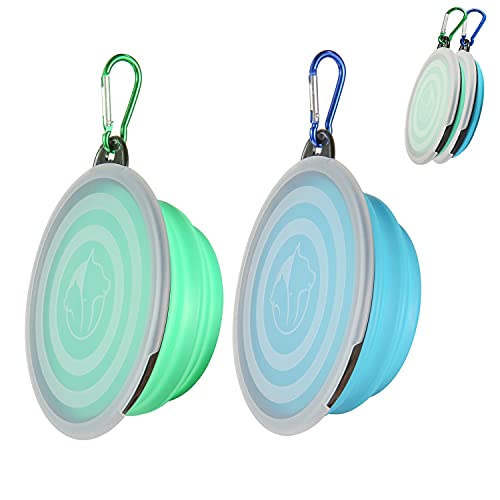 Light Blue and Green