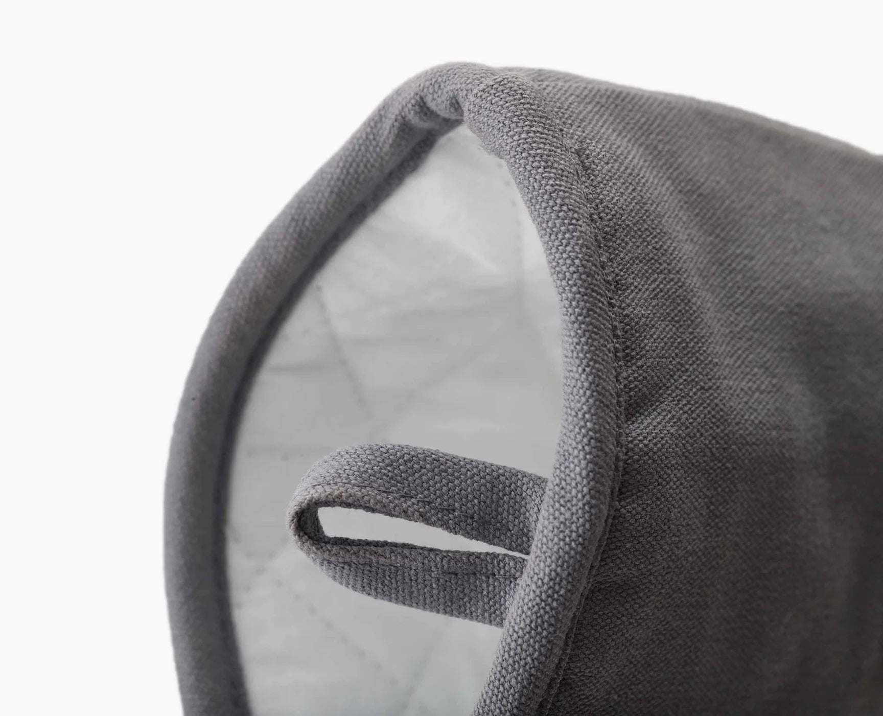 Pinch™ Easy Grip Single Grey Oven Mitt - Heat Resistant Kitchen Glove for Baking, Grilling & Cooking (Left or Right Hand)