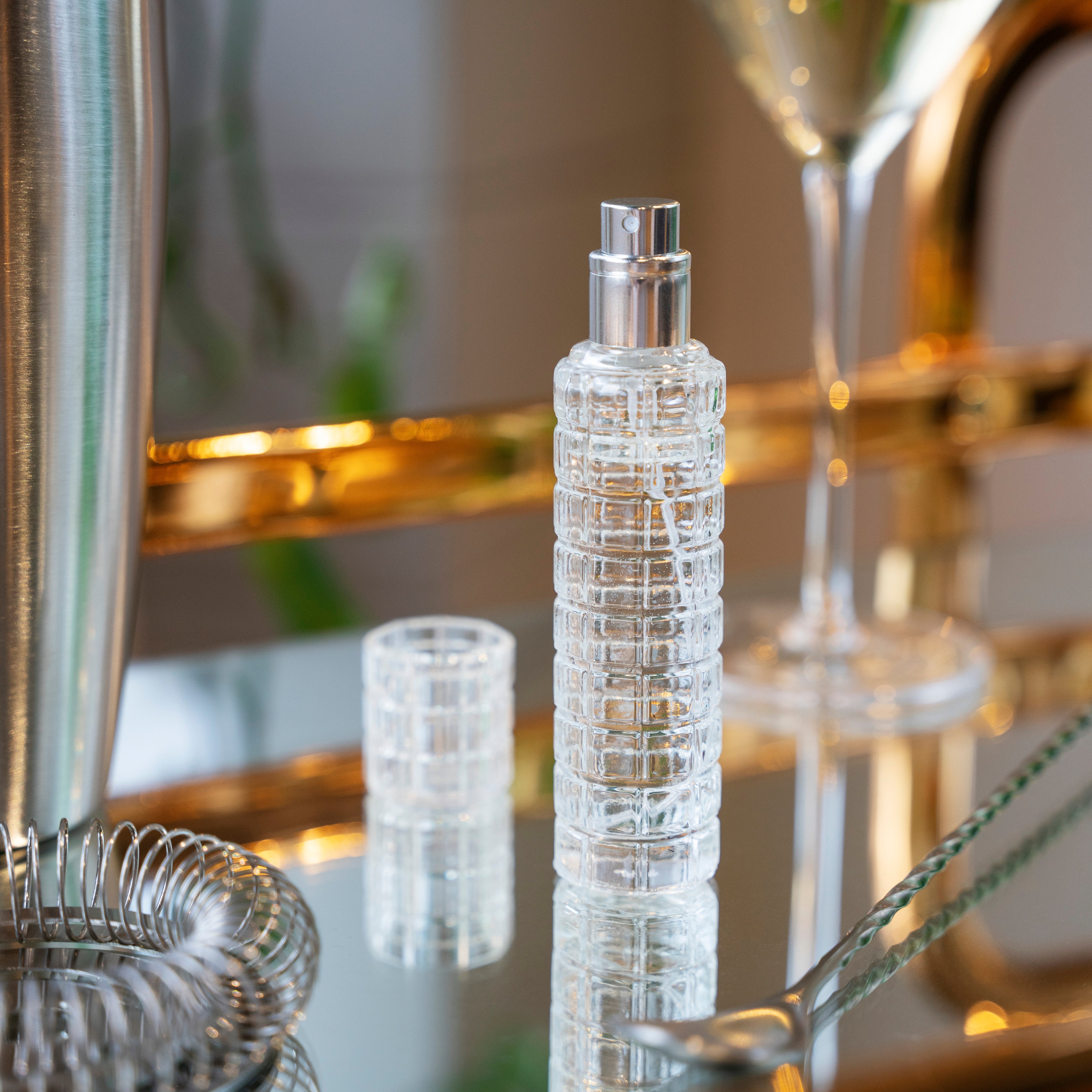 Premium Glass Cocktail Atomizer - Essential Bar Tool for Mixing & Serving Cocktails - Perfect for Home Bars, Parties & Professional Bartenders