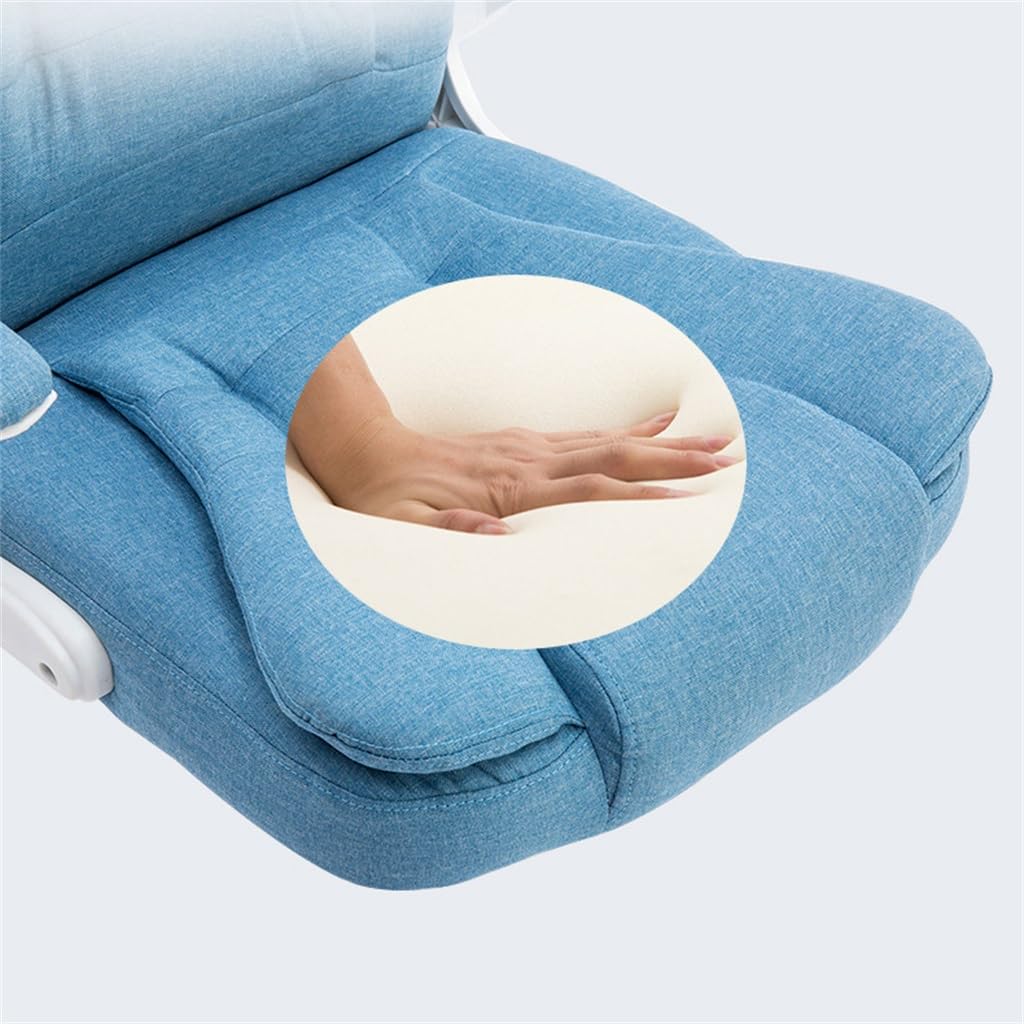 Ergonomic Swivel Office Chair with Adjustable Height & Lumbar Support - Comfortable Desk Chair for Home Office, Conference Room, Study & Gaming - Heavy Duty Rolling Chair for Professionals & Students