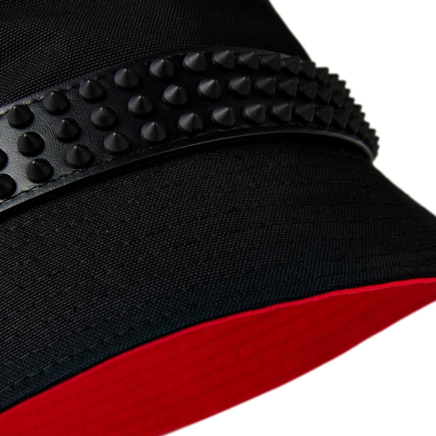 Christian Louboutin Bobino Spikes Bucket Hat for Women - Fashion Luxury Designer Hat with Studs - Perfect for Summer Outfits, Beach Vacations & Street Style