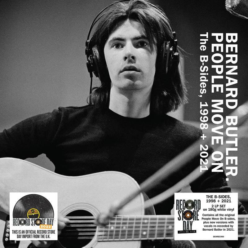 Bernard Butler - People Move On: The B Sides (1998 + 2021 Remastered 2LP Vinyl Record) | Limited Edition Collectible for Music Lovers & Vinyl Enthusiasts | Perfect for Home Listening, Gifts & Record Collections