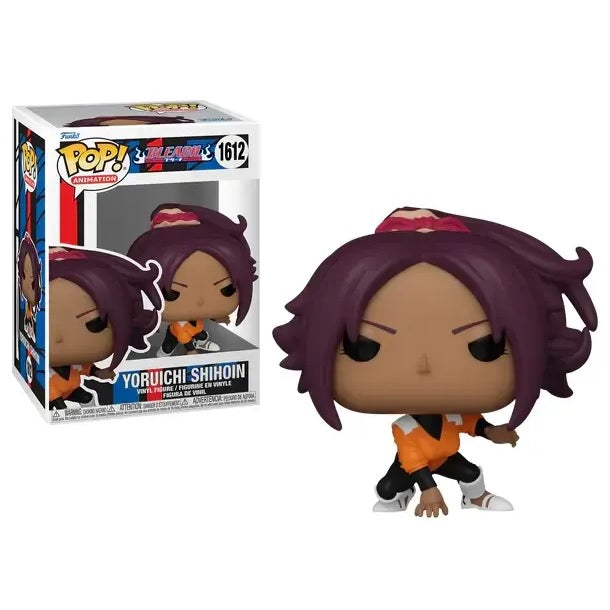 Bleach Pop! Vinyl Figure Yoruichi Shihoin [1612] - Anime Collectible for Fans, Perfect for Display & Gifts | Home Decor, Office Desk, Manga Lover's Collection